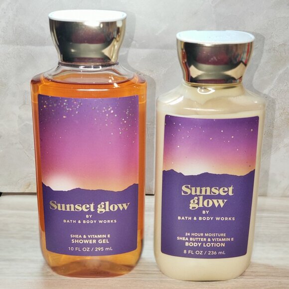 🆕Bath & Body Works Sunset Glow Bundle/Lot - Picture 2 of 3